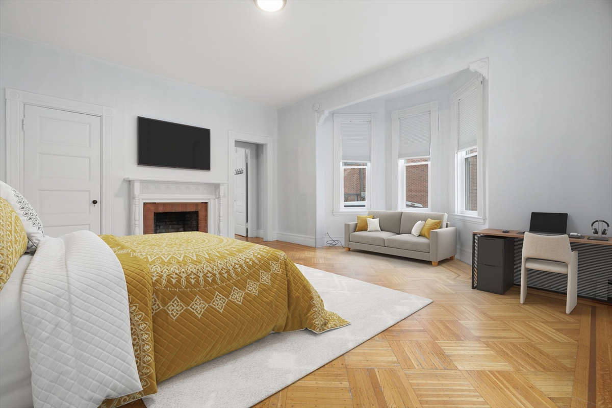 630 Centre Street, Unit 1R — virtually staged interior